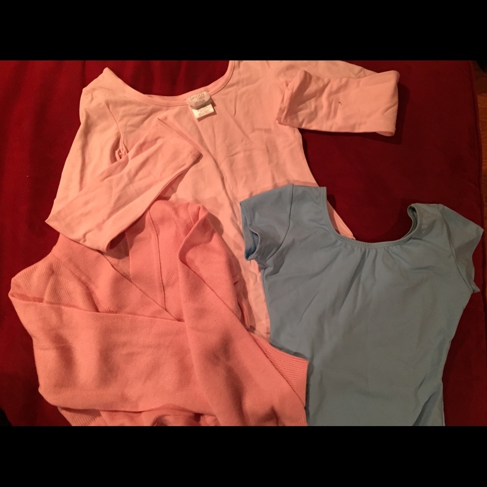 Dancer leotards/sweater